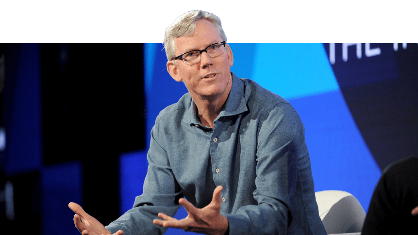 HubSpot Co-founder and CEO Brian Halligan speaks onstage at the ONWARD17