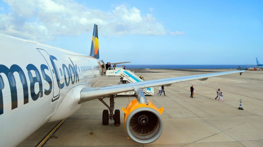 Thomas Cook airlines touches down for the last time