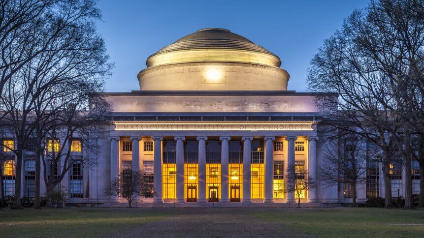 The famous Massachusetts Institute of Technology in Cambridge, MA, USA