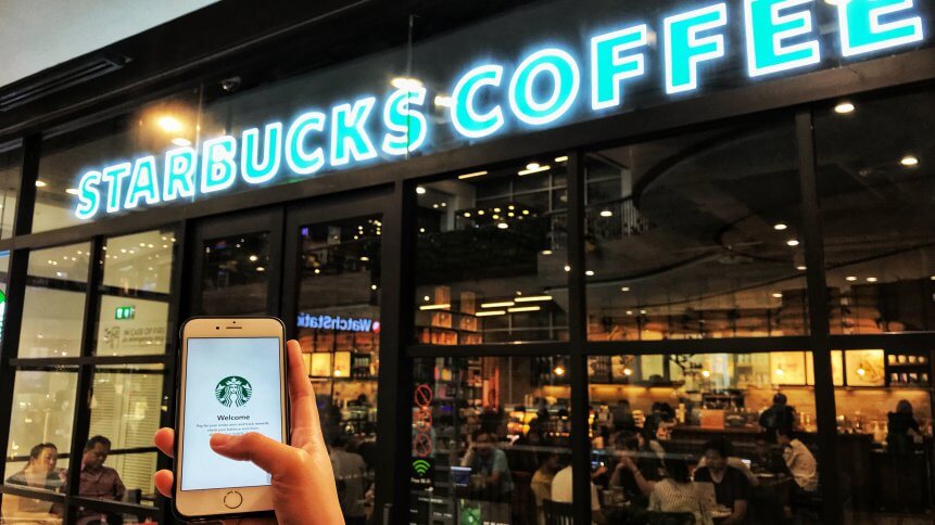 the Starbucks app will have 25.2 million users this year