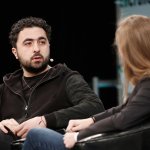 DeepMind co-founder Mustafa Suleyman at TechCrunch Disrupt London, 2016
