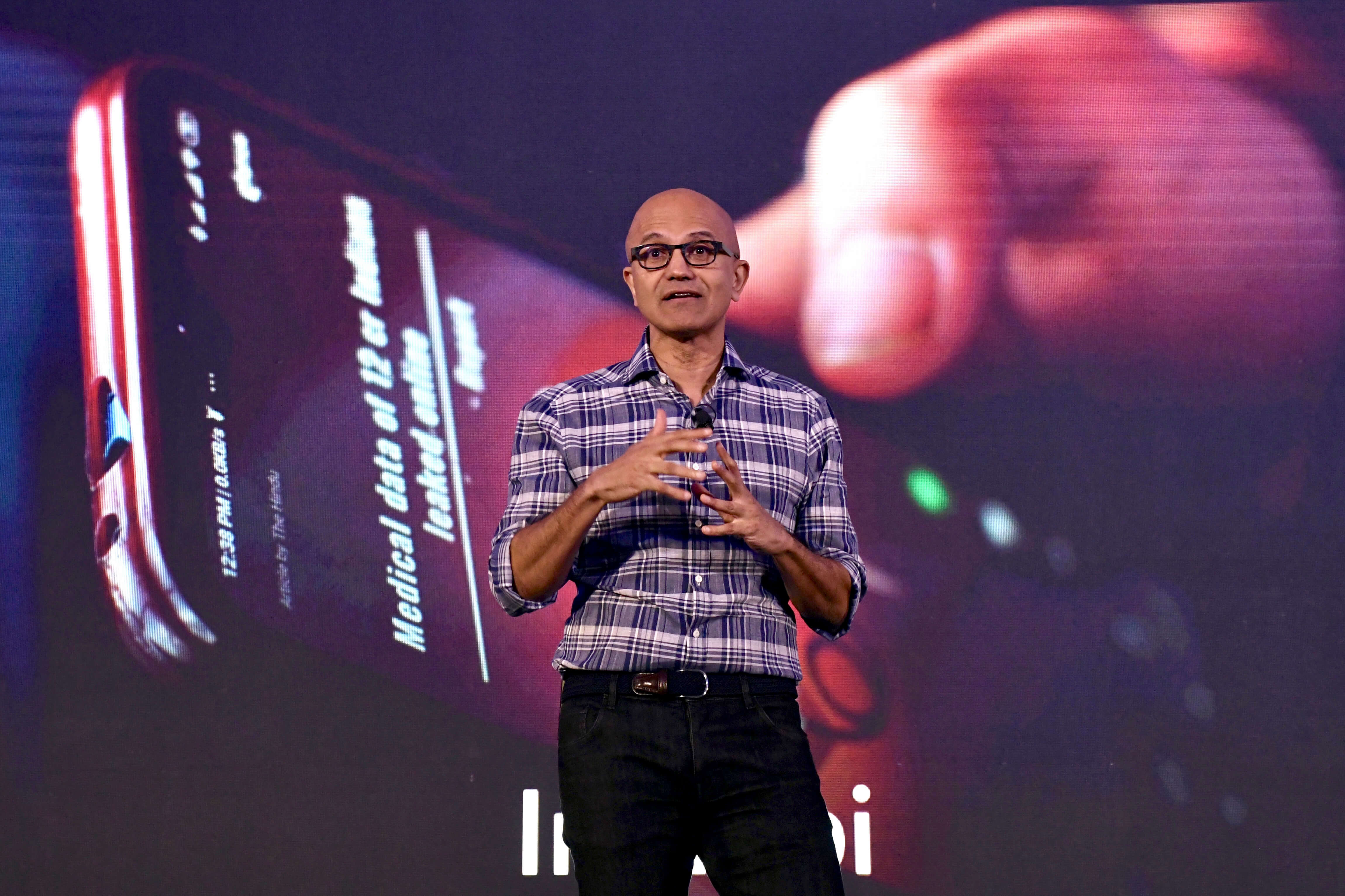 Microsoft CEO, Satya Nadella. Microsoft Teams claimed it generated 900 million meeting minutes last week, amid a spike in remote working