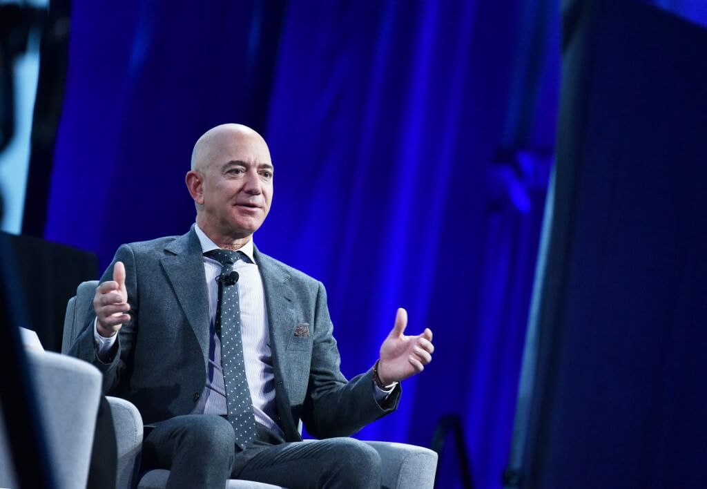 Jeff Bezos, owner of Amazon and cloud-leader AWS