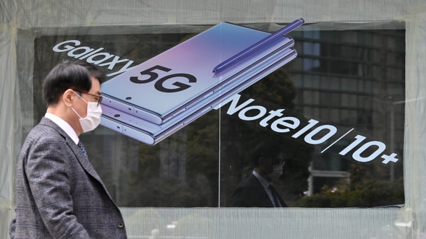 The need for 5G unveils as millions work from home. Source: AFP
