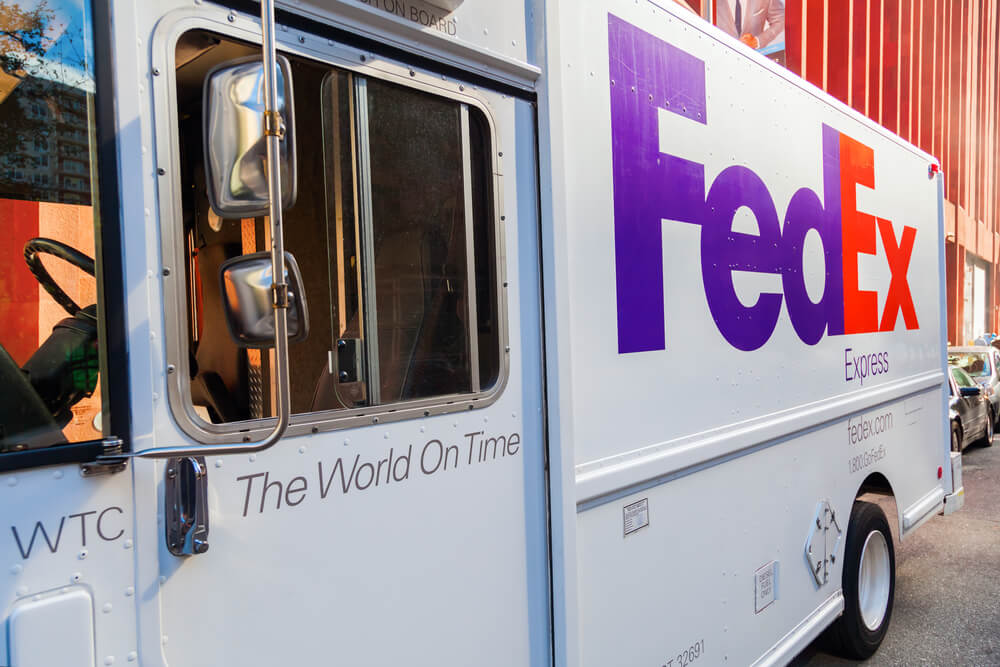 FedEx is on a route to digitize its business model. Source: Shutterstock