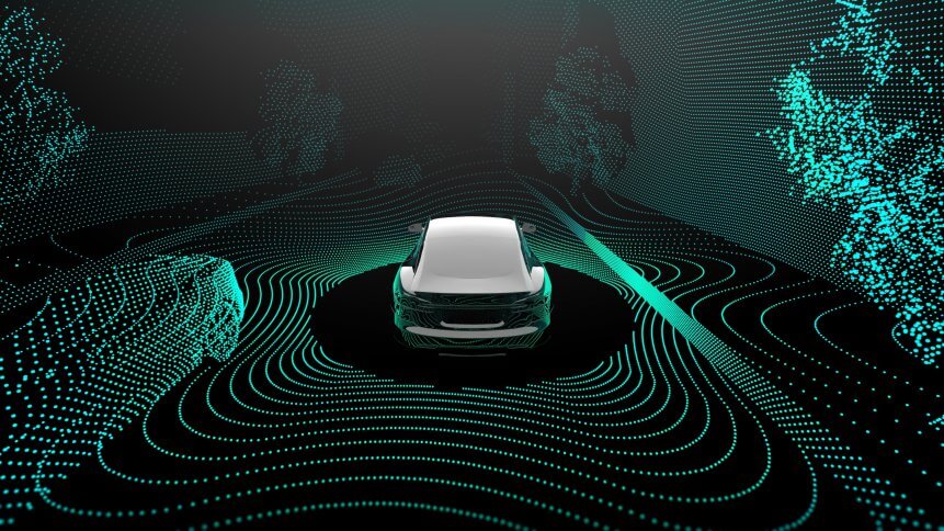 Autonomous vehicles concept image.