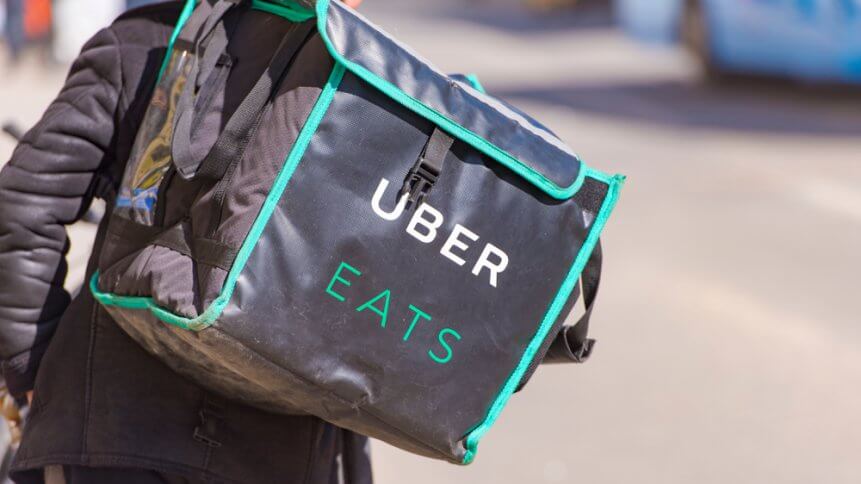 Uber is expanding beyond its core business model. Source: Shutterstock