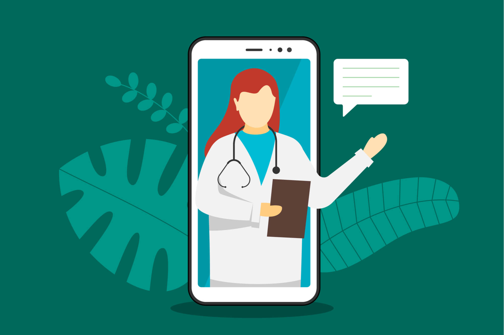 The adoption of telehealth solutions are expanding rapidly. Source: Shutterstock