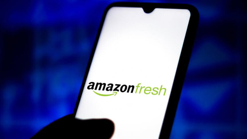 Amazon is offering free grocery delivery to its Prime members. Source: Shutterstock