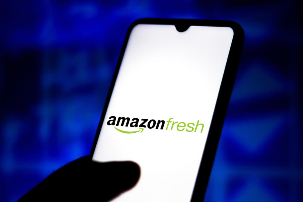 Amazon is offering free grocery delivery to its Prime members. Source: Shutterstock