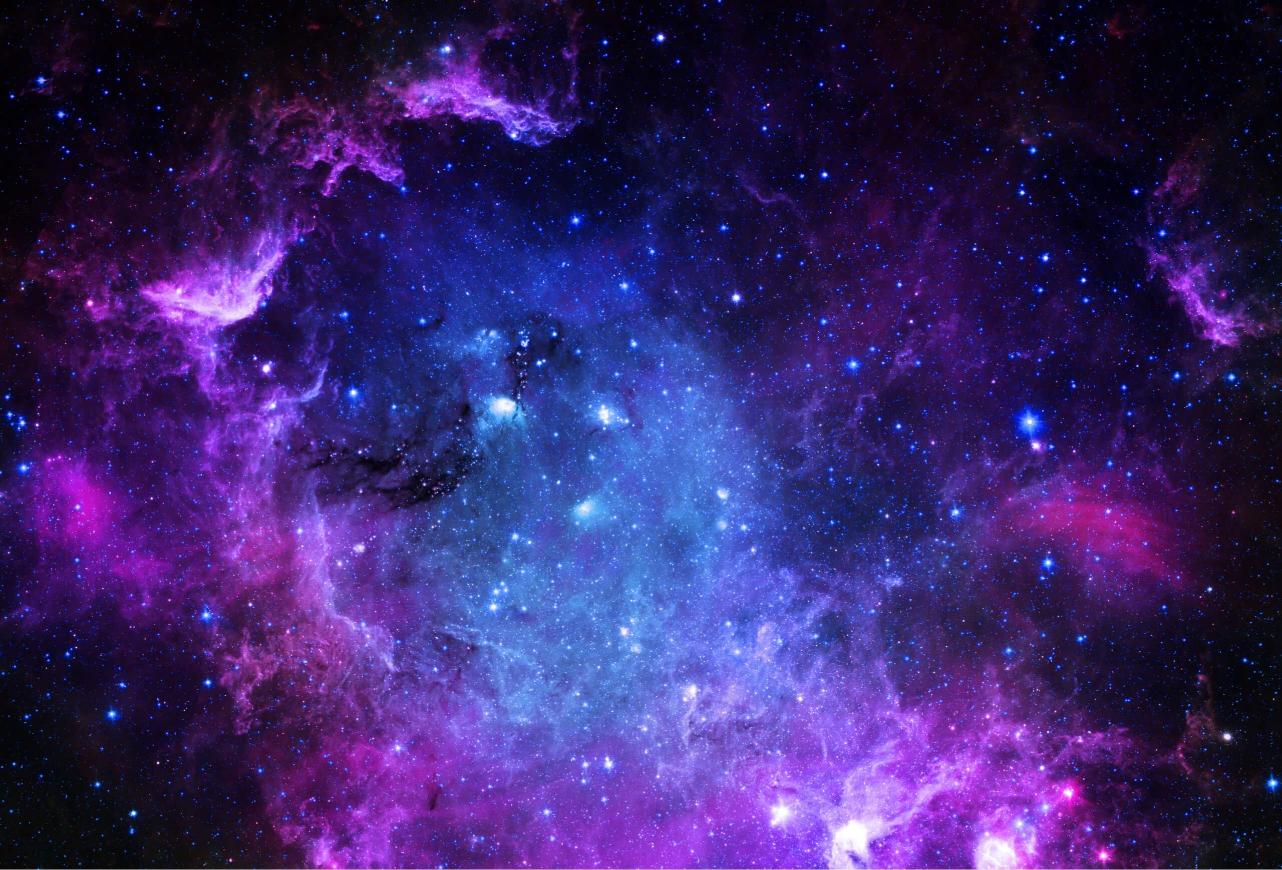 A starfield (elements of this image furnished by NASA)