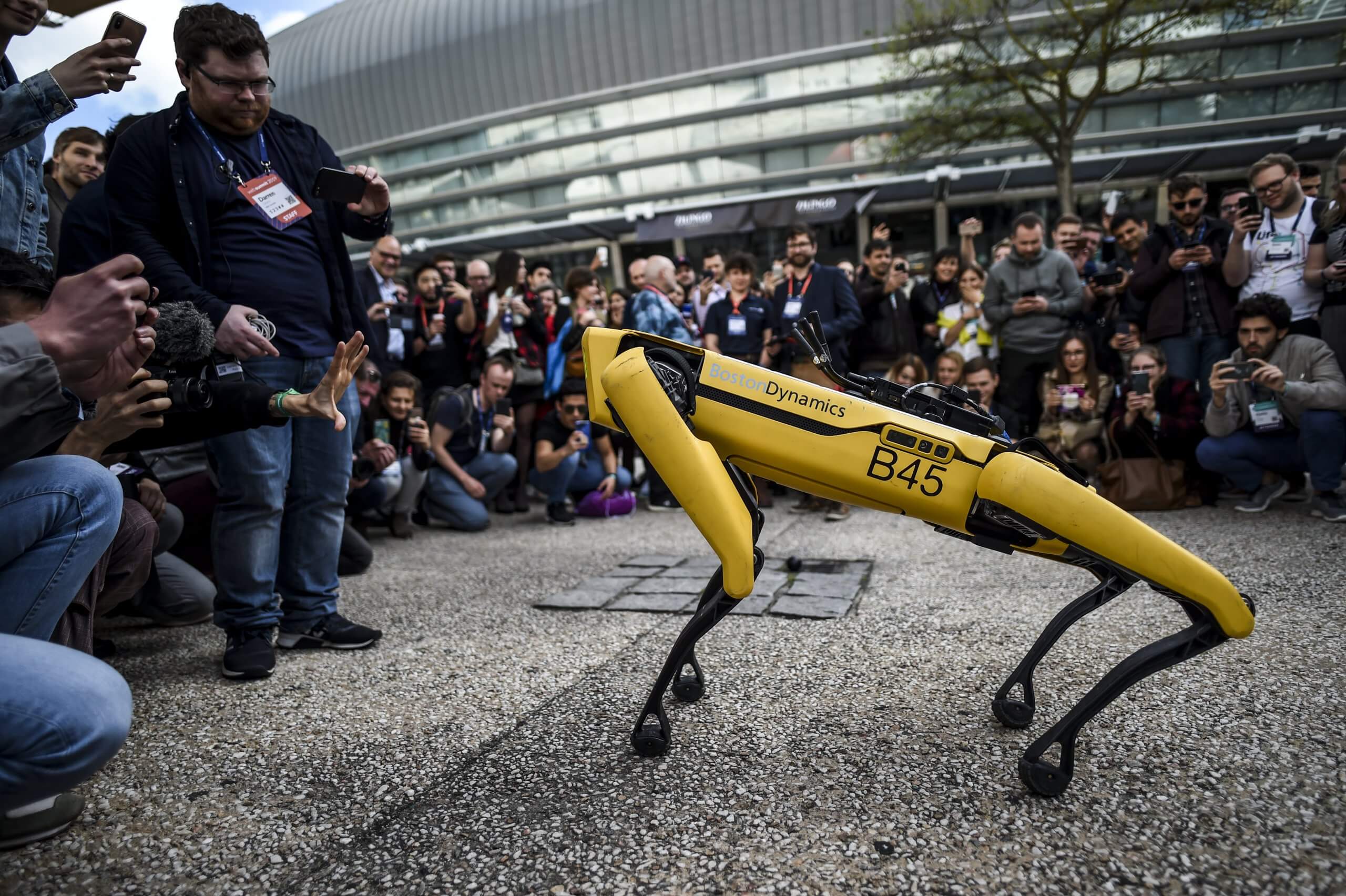 Boston Dynamics' 'Spot' robot.