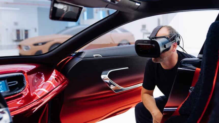 KIA uses Varjo’s VR headset to not only improve its car concepts, but to collaborate with global teams too.