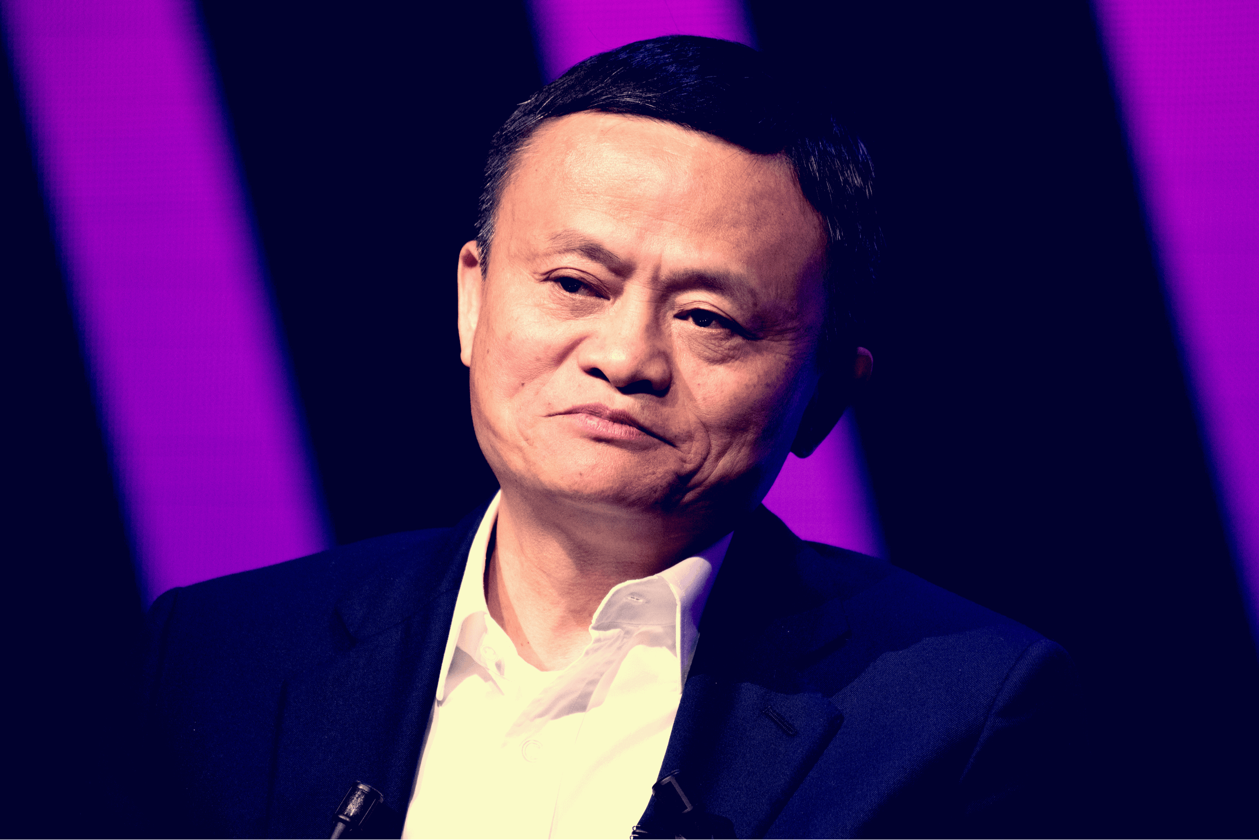 The chinese businessman and CEO of Alibaba group Jack Ma in congress at VIVA Technology (Vivatech) the world's rendezvous for startup and leaders.