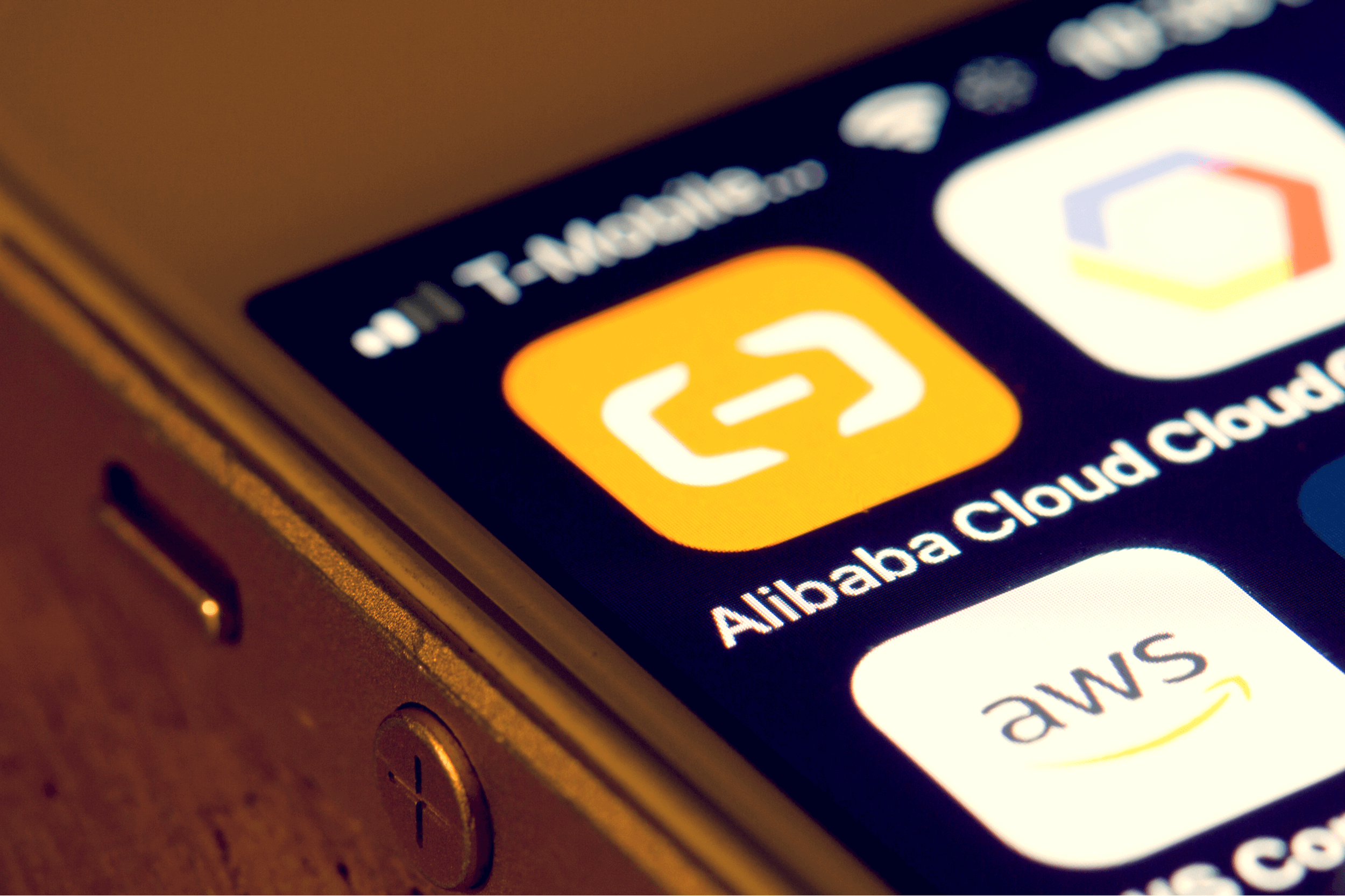 Alibaba Cloud mobile app icon closeup. Alibaba Cloud, also known as Aliyun, is a Chinese cloud computing company, a subsidiary of Alibaba Group