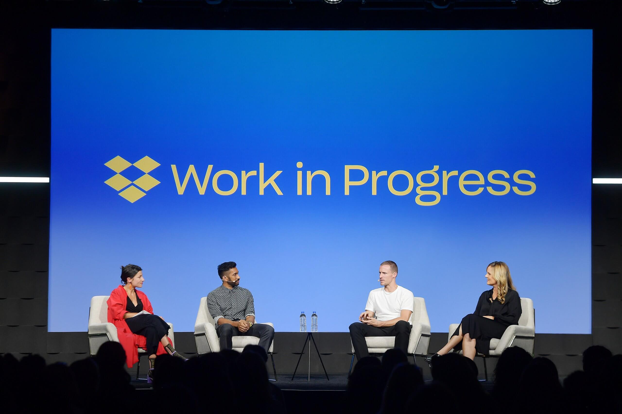 What is happening with Dropbox's workforce?