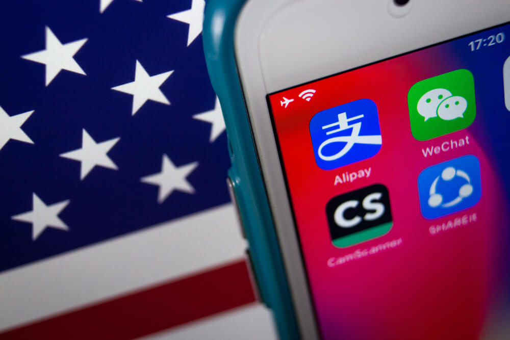 The ubiquity of those apps in China means the executive order could be a problem for US companies.