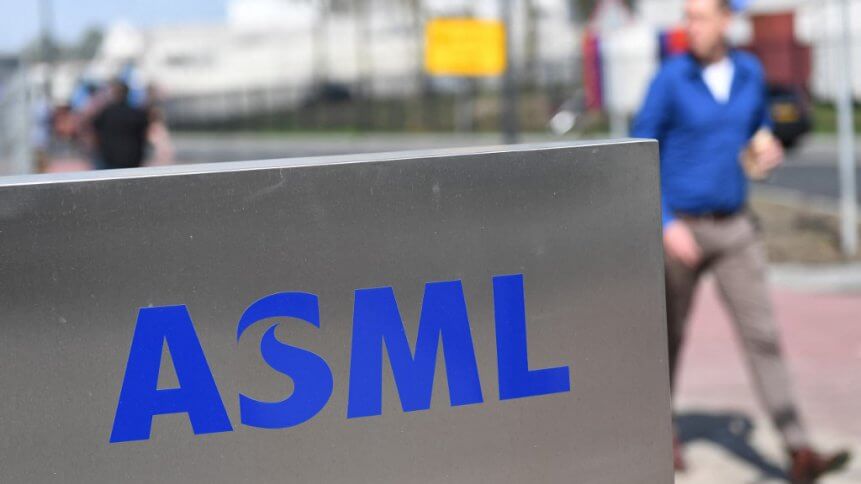 ASML makes the systems used by the semiconductor industry to manufacture the chips that go into products from mobile phones to cars