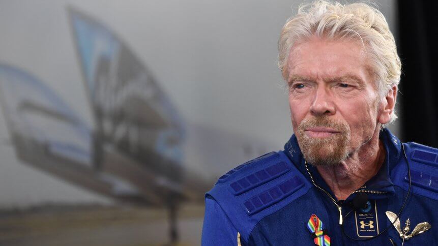 Sir Richard Branson speaks after he flew into space aboard a Virgin Galactic vessel, a voyage he described as the "experience of a lifetime" -- and one he hopes will usher in an era of lucrative space tourism