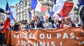 Why are many protesting against French Covid health pass?