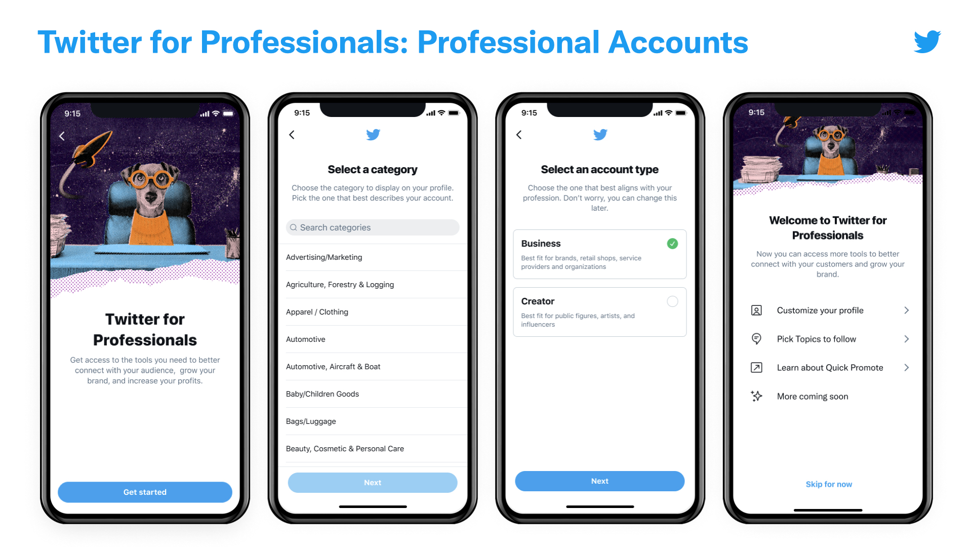 Twitter targets businesses and creators with its latest Professional feature