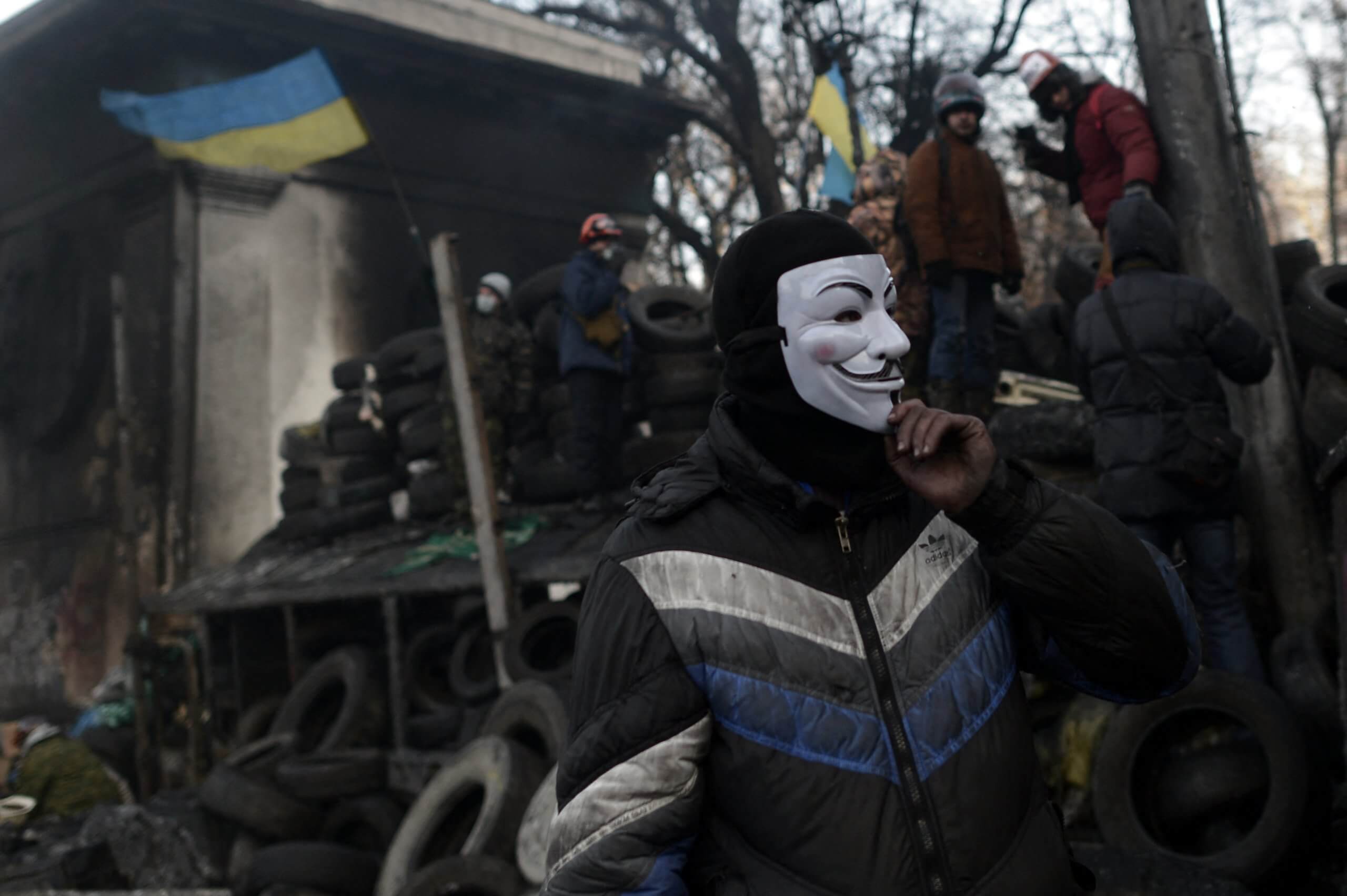 Tech companies and hacker groups are picking sides in the Russia-Ukraine crisis