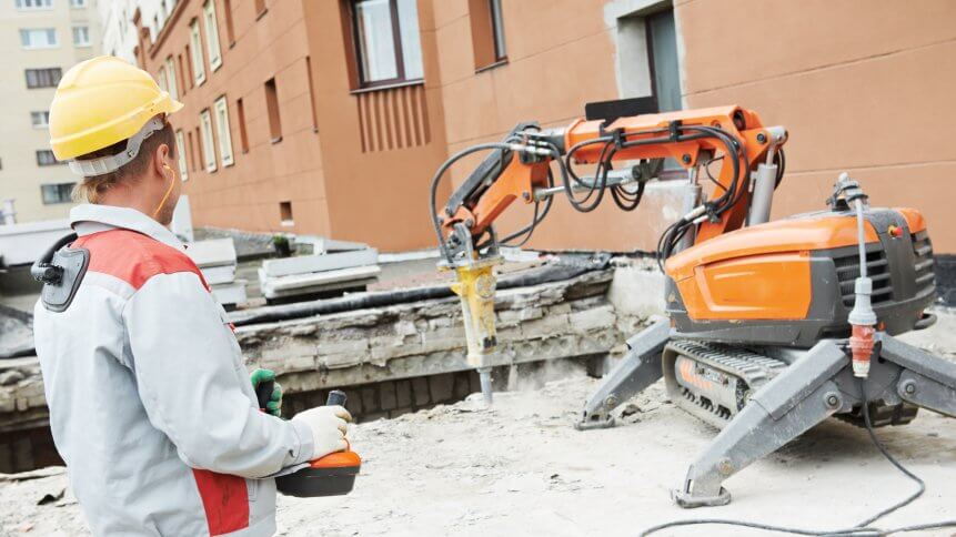 AI and robotic solutions are set to transform the construction industry, with improved efficiency, reduced costs and fatalities.