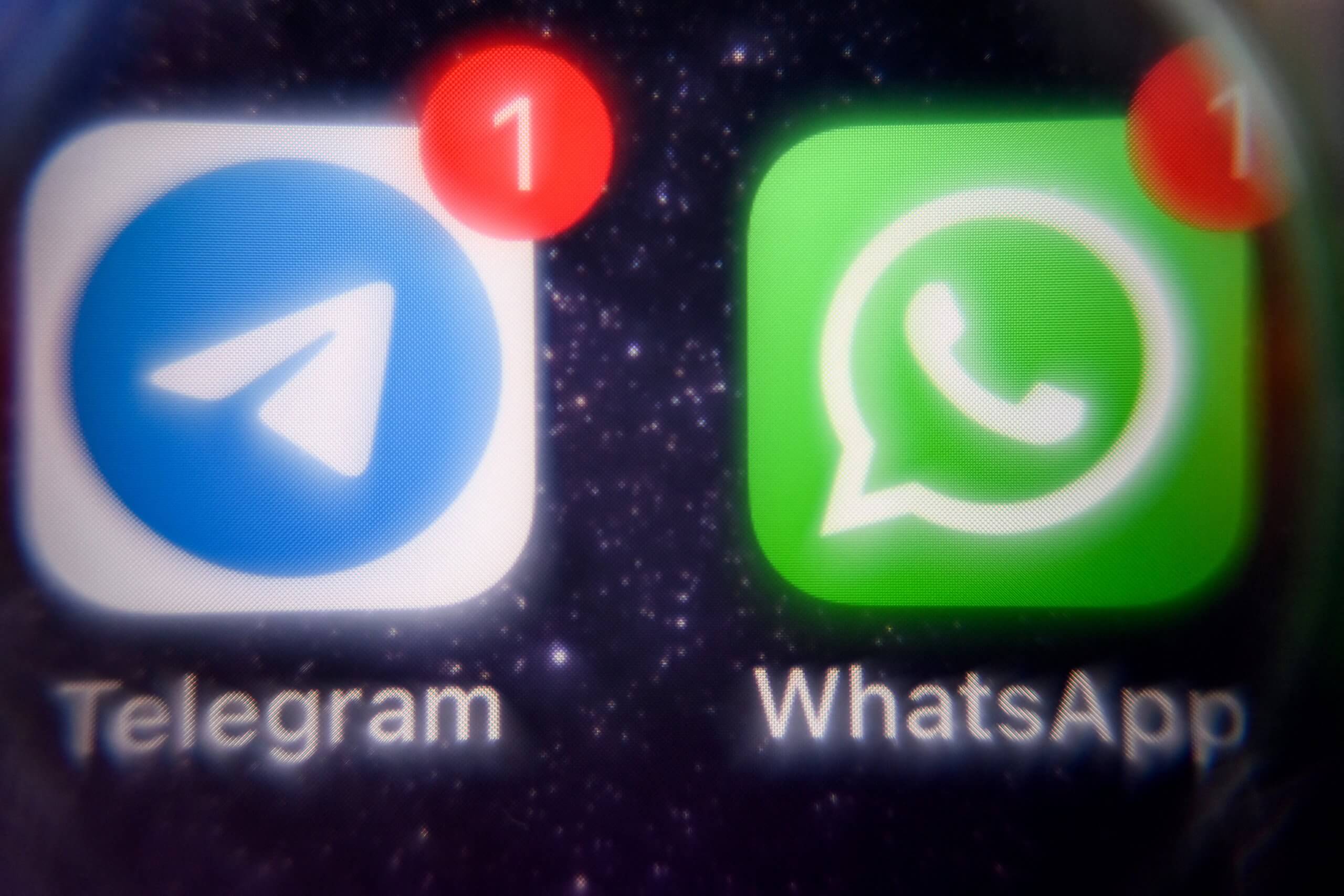 Messaging apps have gotten a pass in part because Meta-owned WhatsApp is less suited for mass communication, while Telegram's ability to blast information to large groups has made it useful both sides