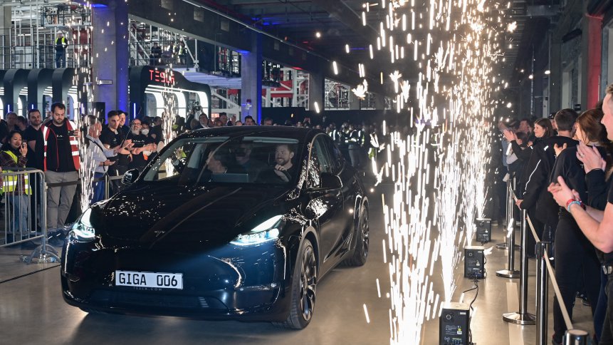 Tesla founder and chief executive Elon Musk inaugurated his supersized electric gigafactory in Austin, Texas, with an equally gargantuan kickoff party