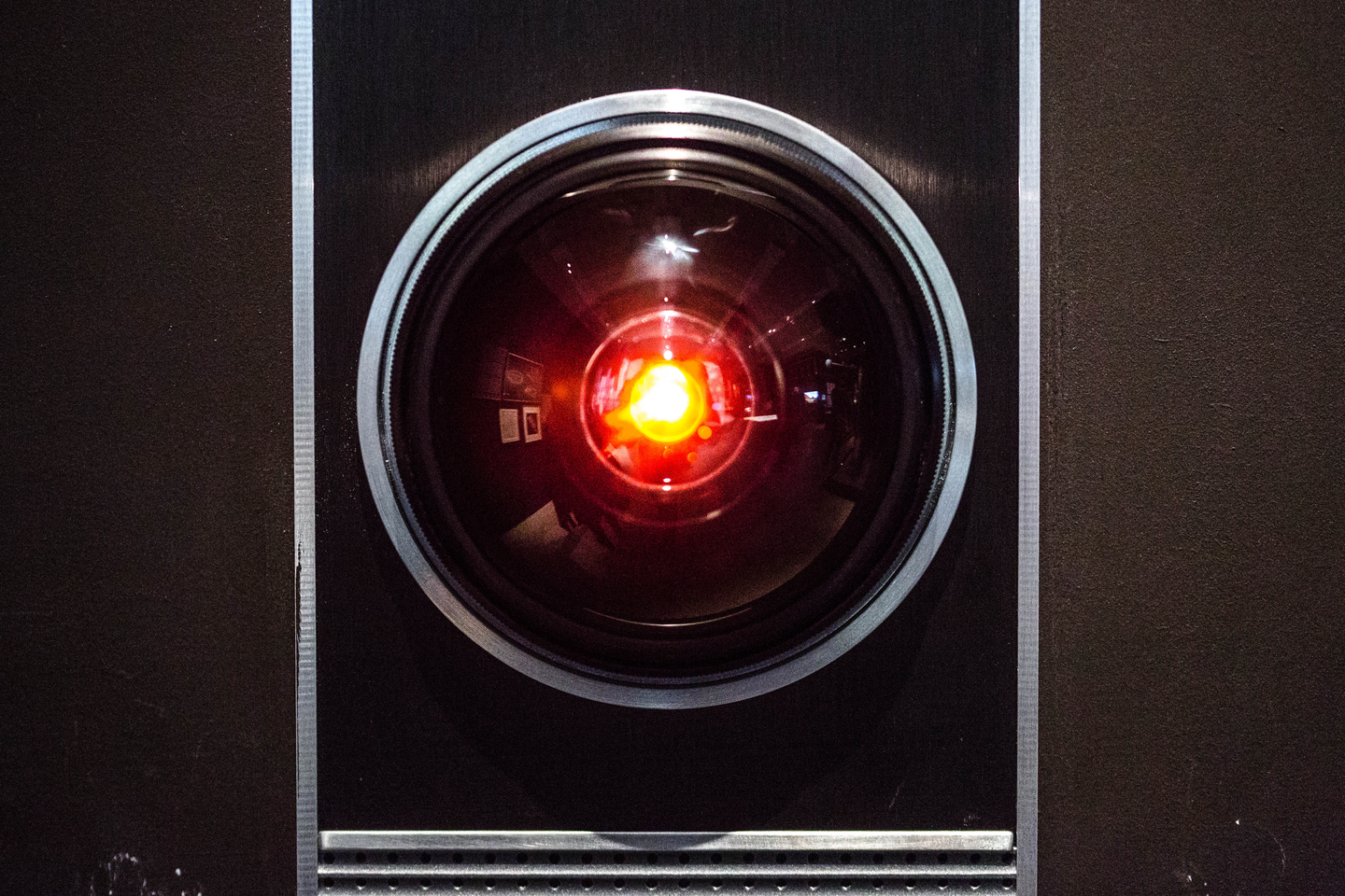 The red light of Hal-900 from 2001: A Space Odyssey