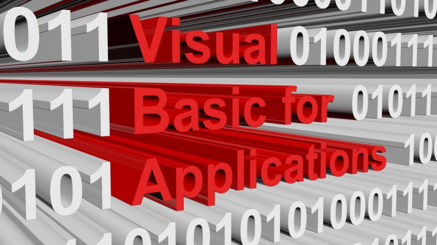 Excel maacros can be programmed with Visual Basic for Applications