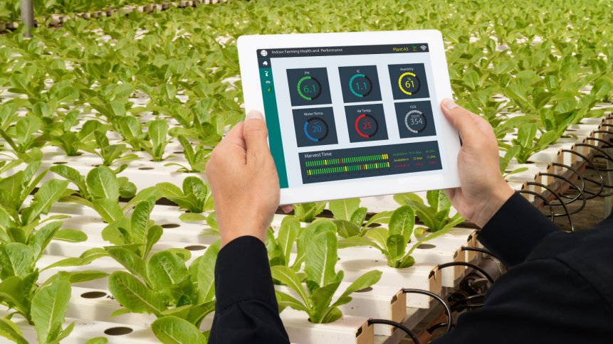 agri-tech in use in the field