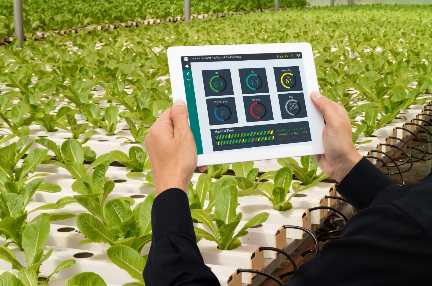agri-tech in use in the field