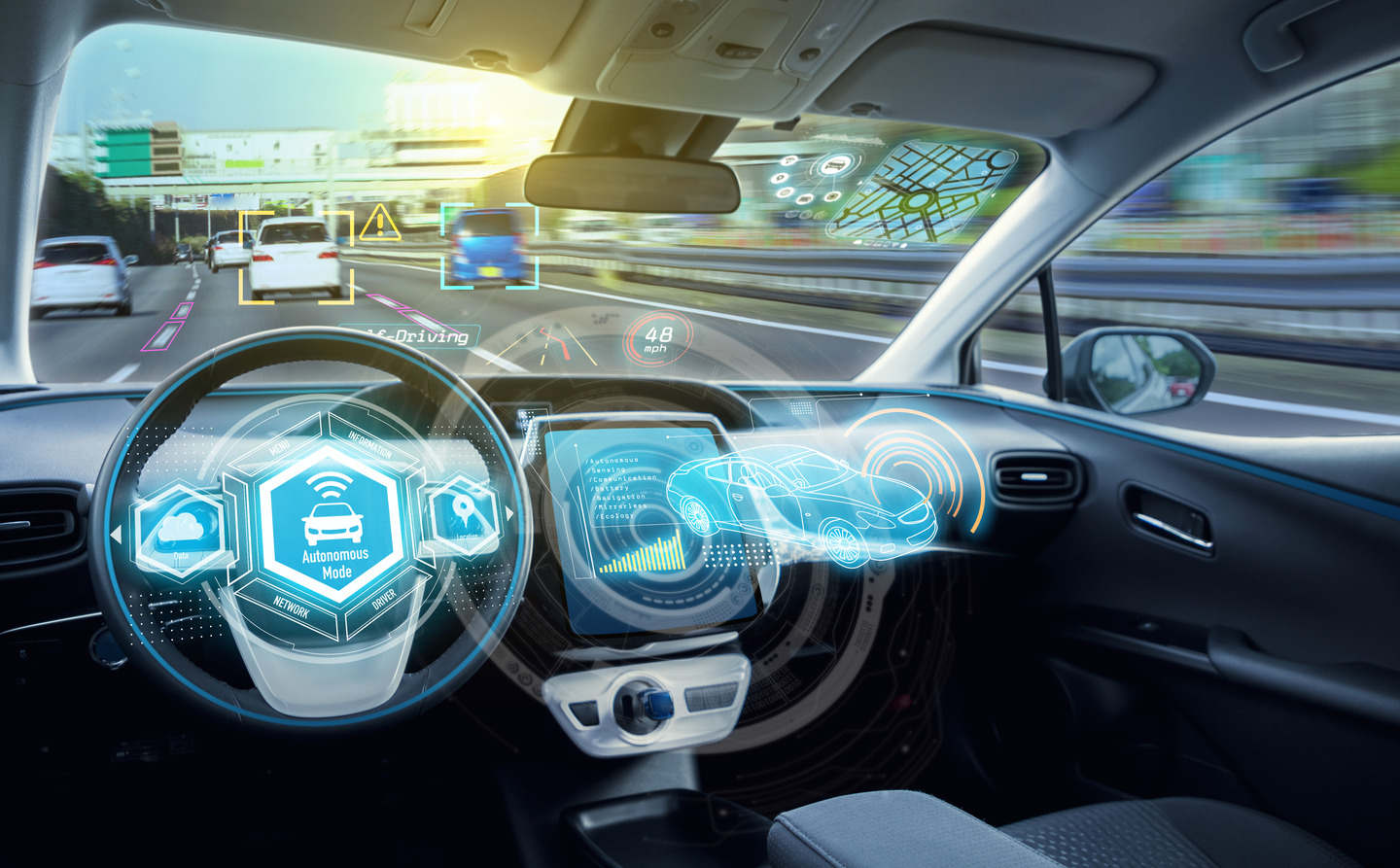 autonomous driving depends on sophisticated software.