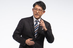Toyota's new CEO, Koji Sato.