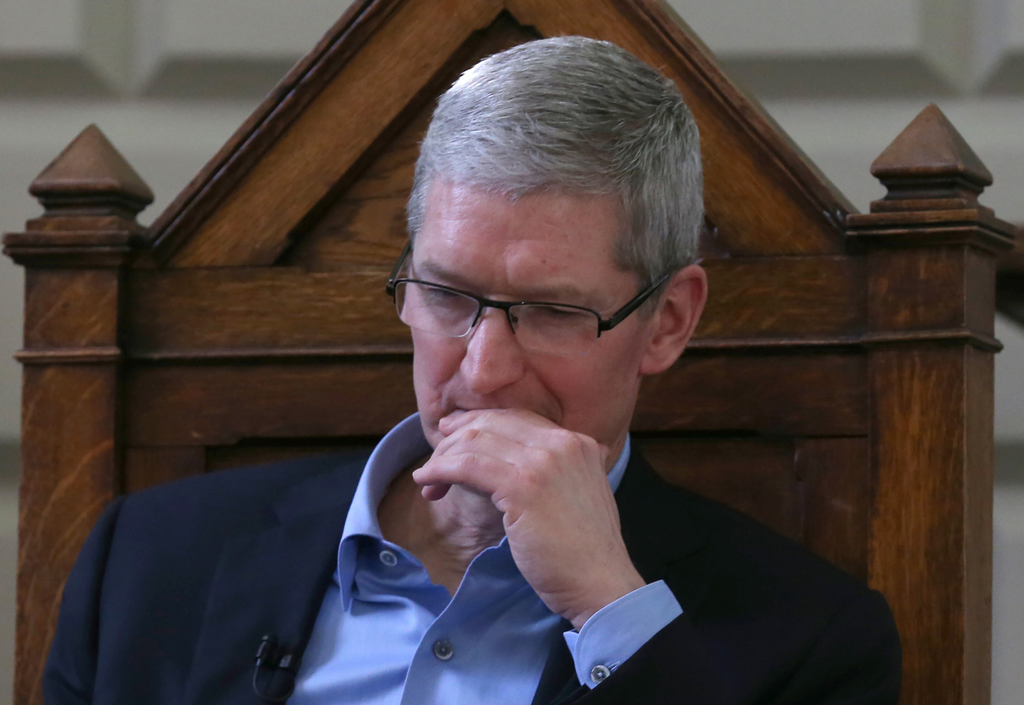 Tim Cook, less than happy about unionization.