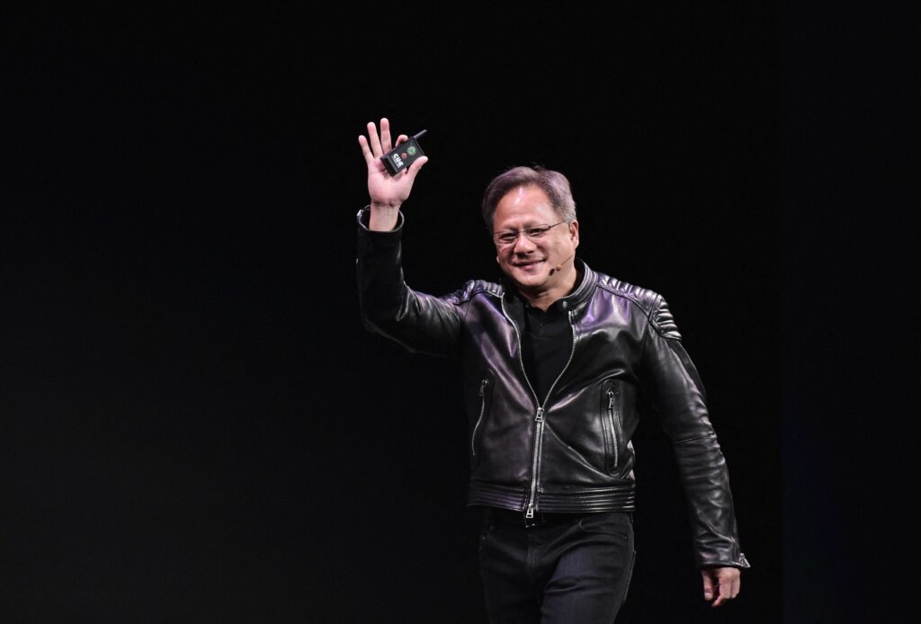 Nvidia Corp, the company behind most of the AI chips in the world today, knew that the market was heading to where it is today.  (Photo by MANDEL NGAN / AFP)