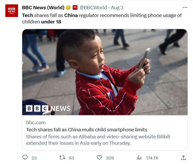 Smartphone use restrictions in China are making headlines around the world.