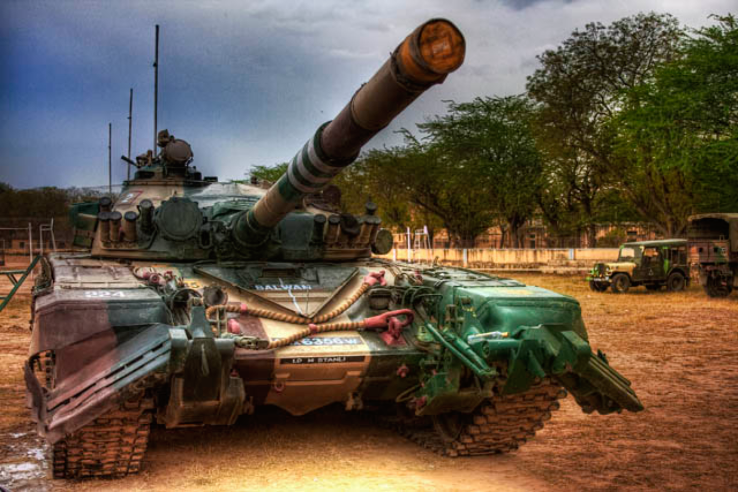 Indian tank to illustrate ineffectiveness of endpoint protection like Windows Security Essentials.