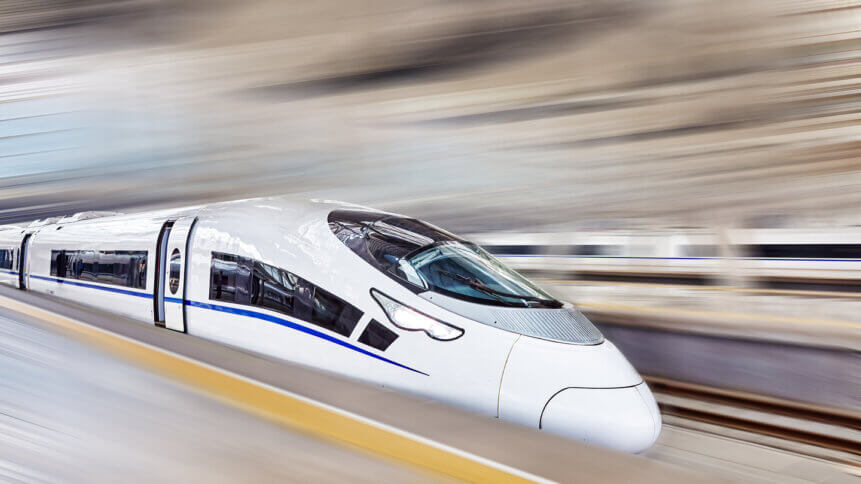 If you're going to have trains, make them like China's high speed rail warriors.
