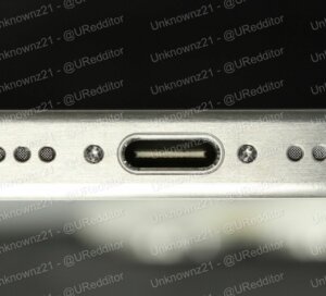 iPhone 15 Pro USB port leaked image