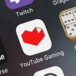 youtube gaming app shutterstock