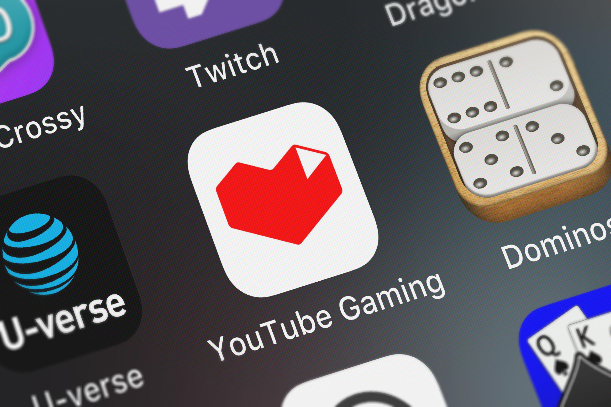 youtube gaming app shutterstock