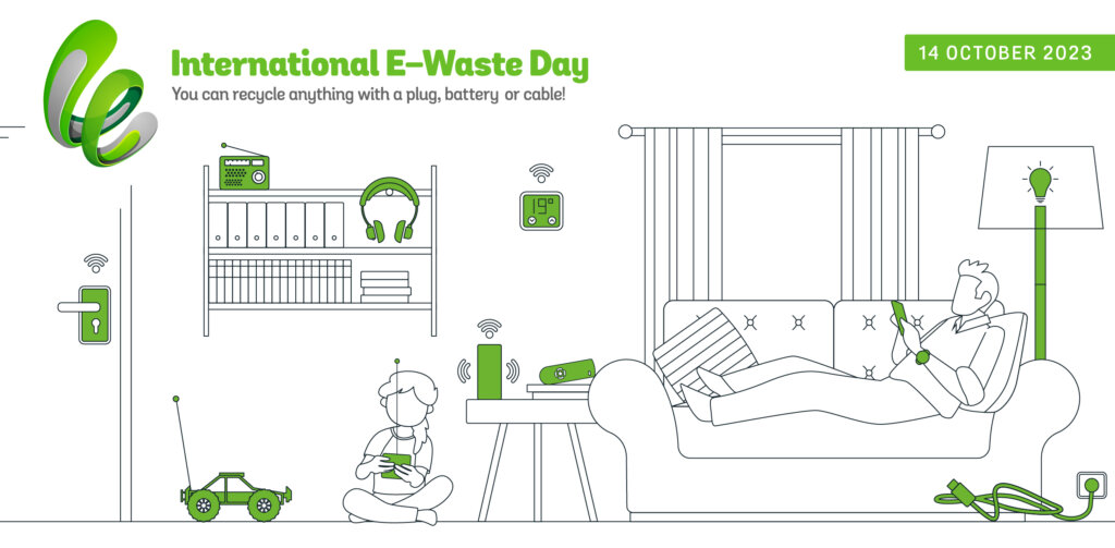 Invisible e-waste was the core of this year's International E-Waste Day.