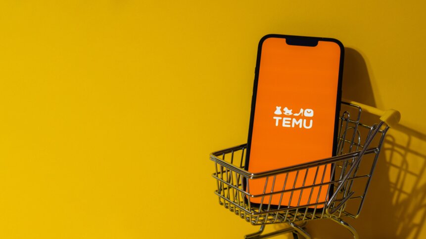 Temu competes with Shein for US customers, targeting apparel and aspiring to mirror Amazon's comprehensive platform. Source: Shutterstock