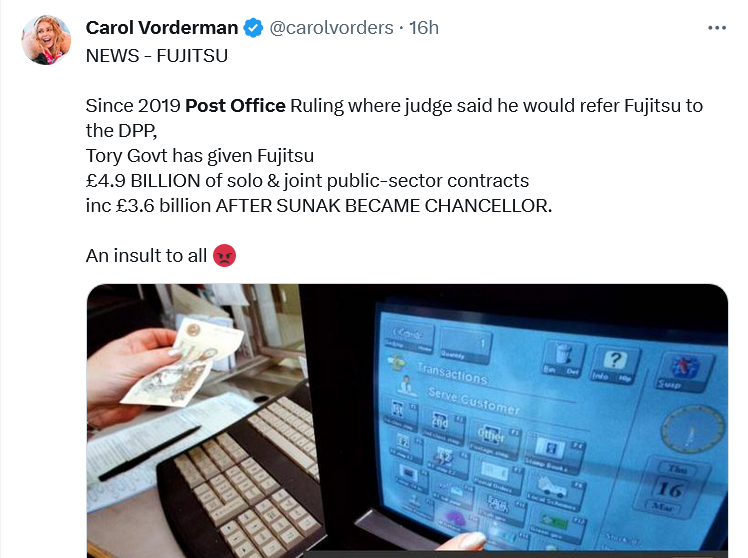 The Post Office scandal left people dead in its wake.