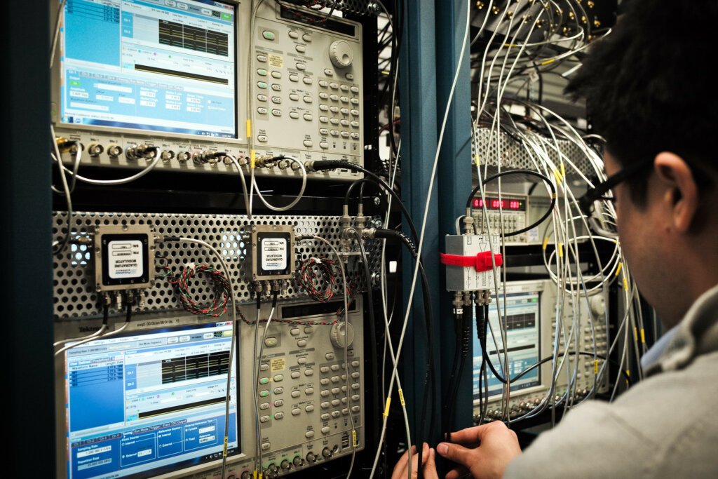 Quantum computer lab, illustrative image.