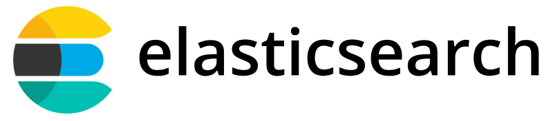 Elasticsearch cloud illustration, the Elasticsearch logo.