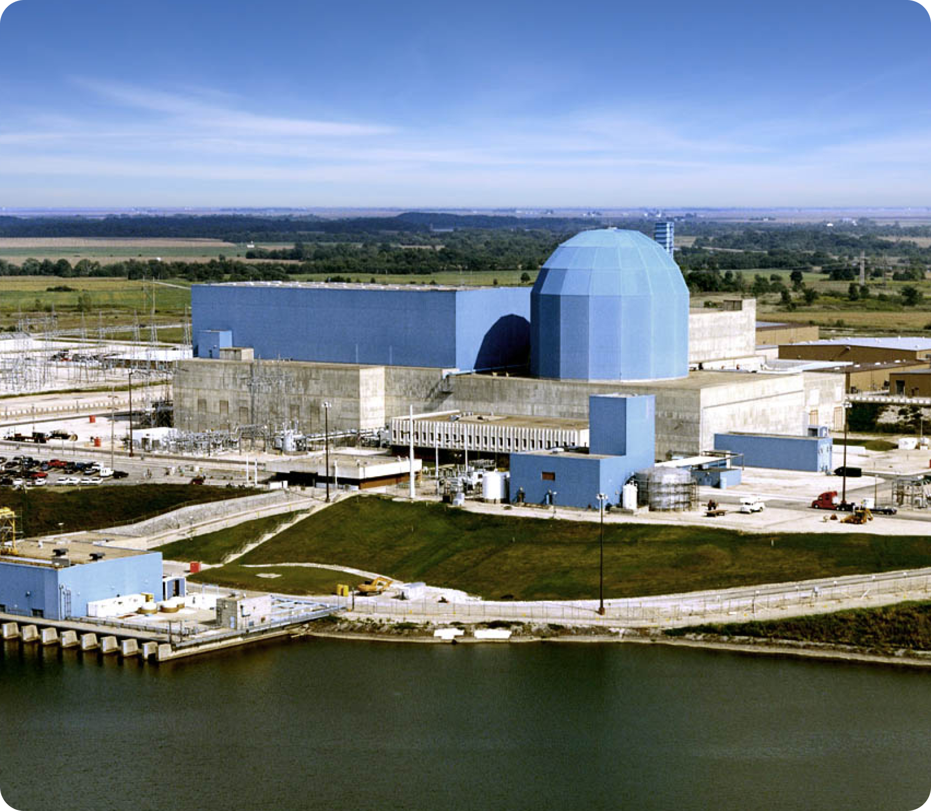 Clinton Clean Energy Center, photo via Constellation